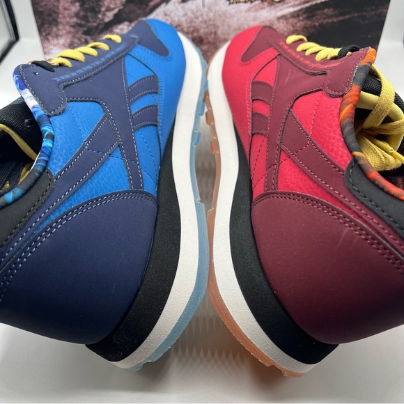 Reebok x Street Fighter Classic Leather Shoes Red Blue GY0075 Mens Size 11.5 NIB - Picture 7 of 15